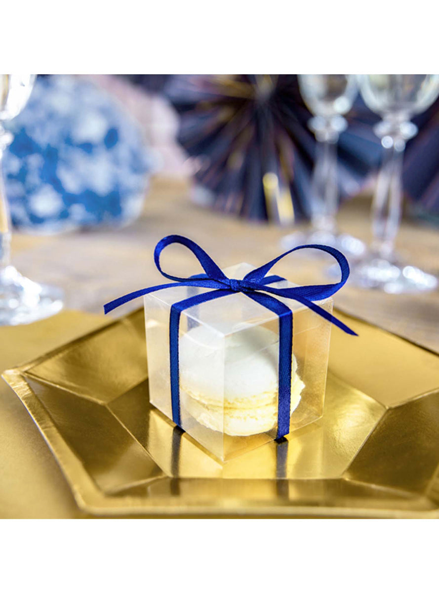 Classic Wedding 10 Pack Clear Acetate Favour Boxes — Lifestyle Image 1