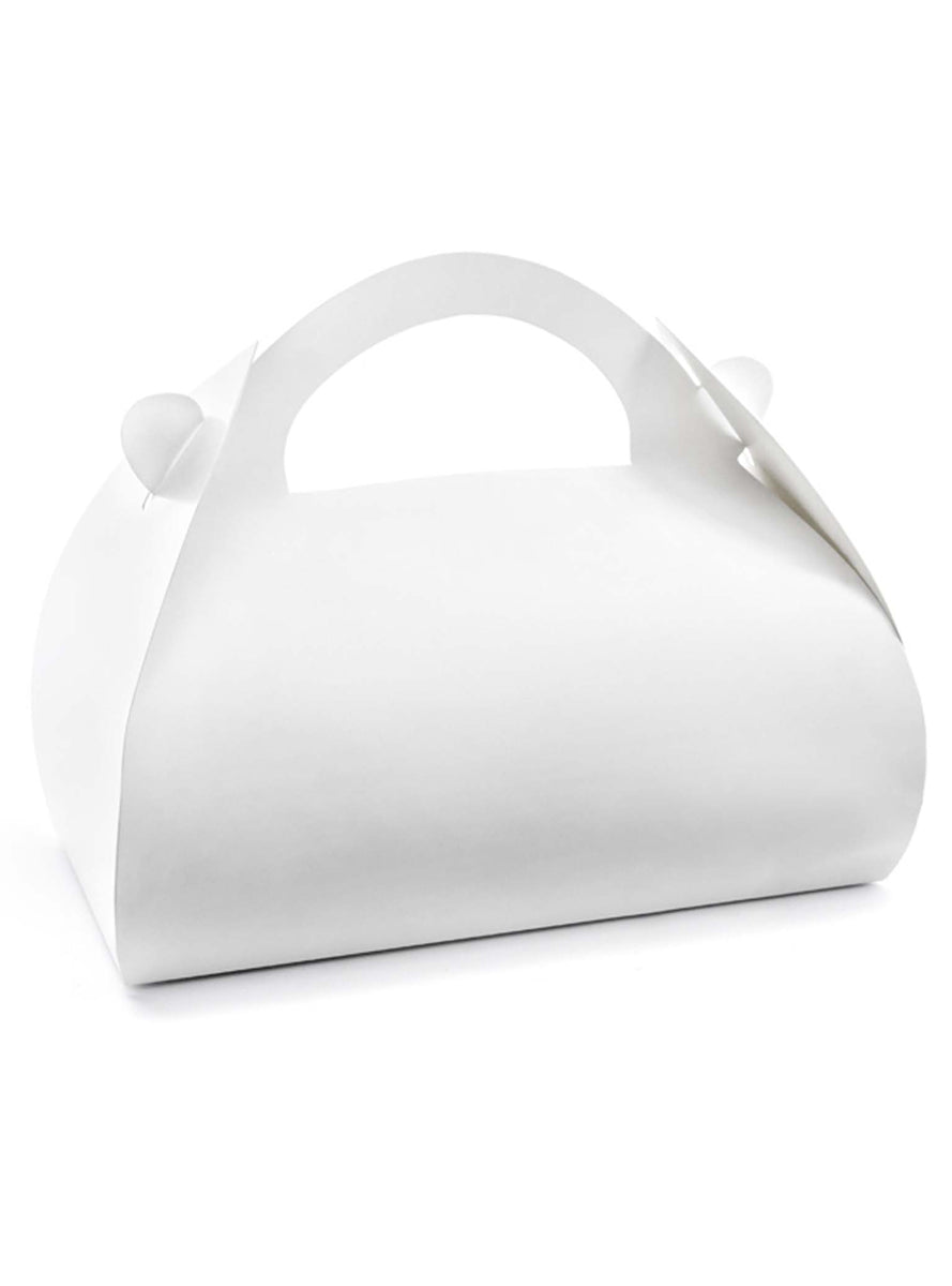Classic Wedding 10 Pack White 16cm Cake Boxes — Main Image