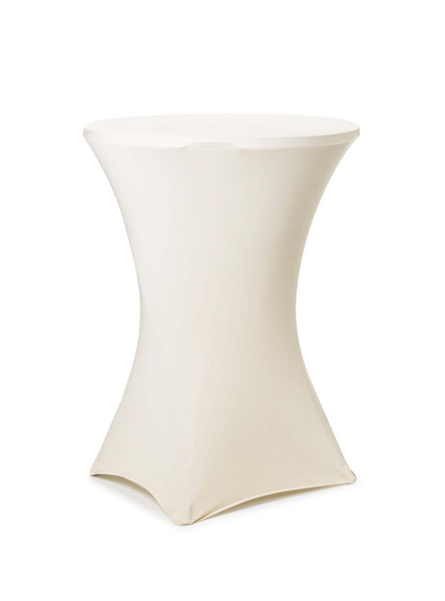 Classic White 110cm Cocktail Tablecover - Main Image