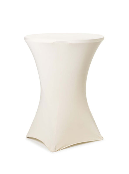 Classic White 110cm Cocktail Tablecover - Main Image