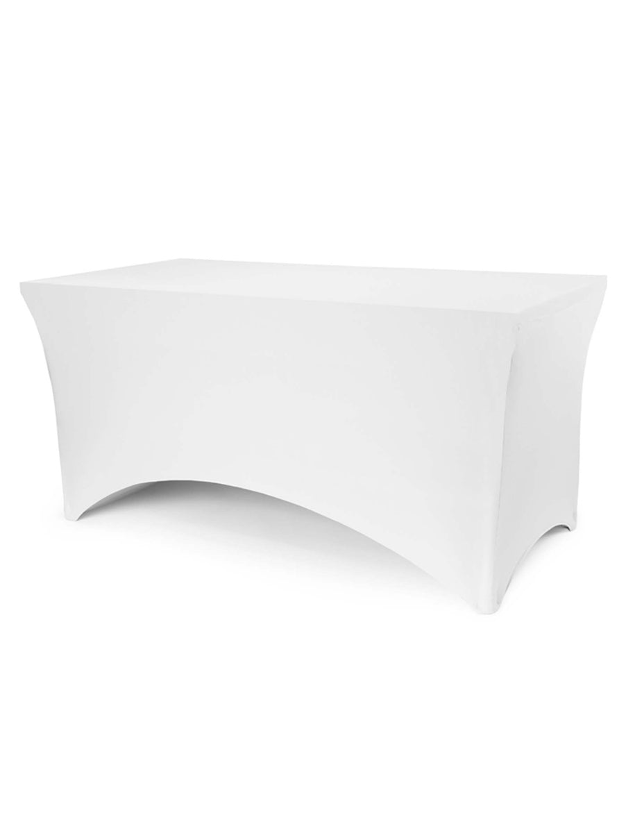 Classic White 183cm Banquet Tablecover - Main Image