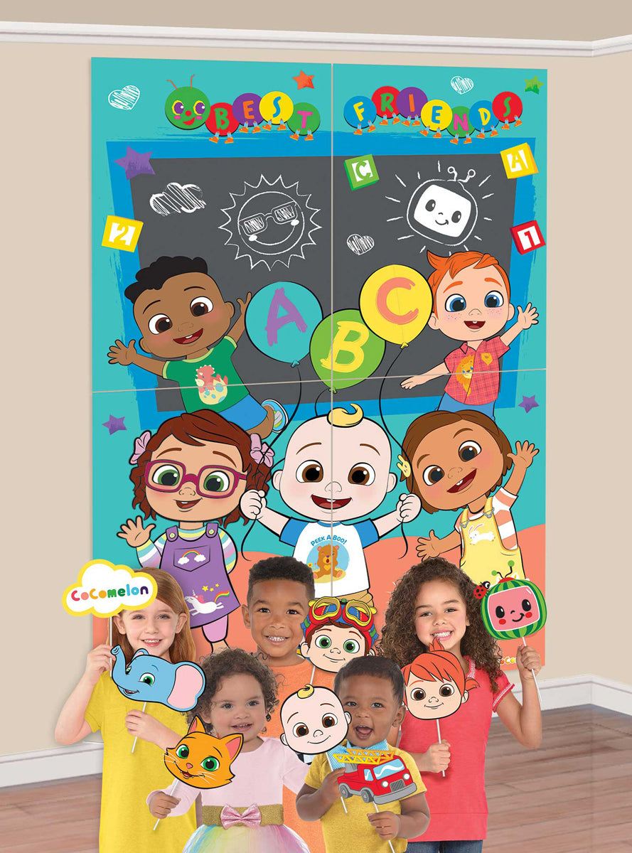 Cocomelon Scene Setter and Photo Props - Main Image