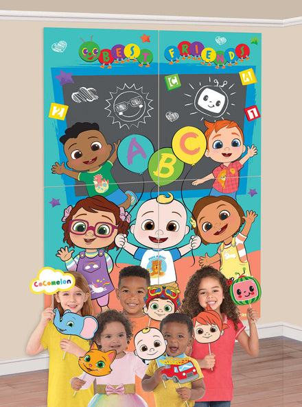 Cocomelon Scene Setter and Photo Props - Main Image