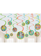 Image Of Cocomelon Hanging Spirals Party Decoration