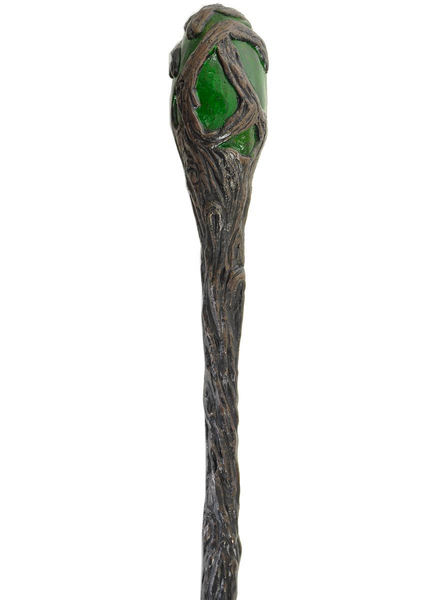 Image of Collapsible 160cm Magical Wooden Look Wizard Staff - Close Image