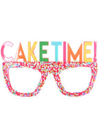 Image of Cake Time Party Costume Glasses with Sprinkles