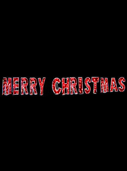 Commercial Size Merry Christmas LED Sign - Main Image