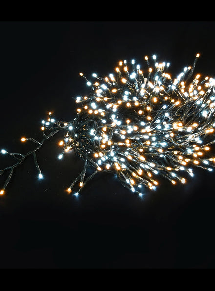 Cool And Warm White 720 Bulb Christmas Fairy Lights - Main Image
