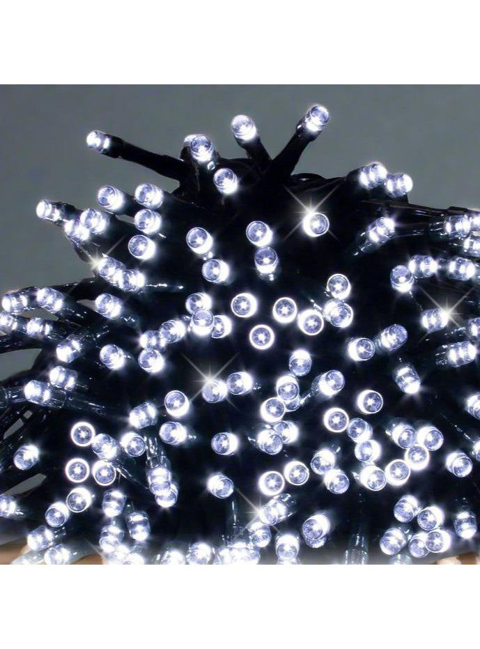 Cool White Flashing Christmas String Lights 400 Bulb - Main Image