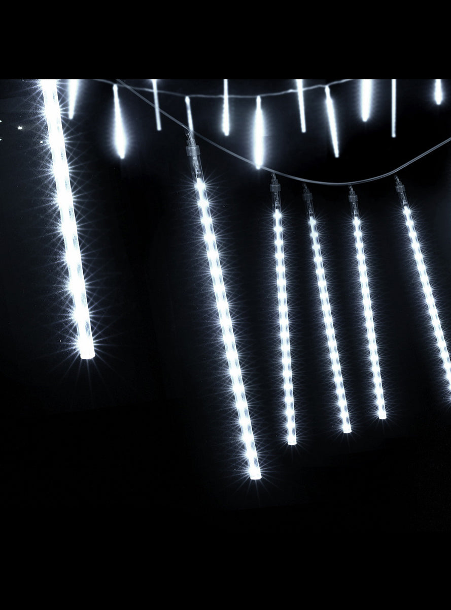 Cool White 7 Metre Falling Meteor Icicle Christmas Lights - Main Image
