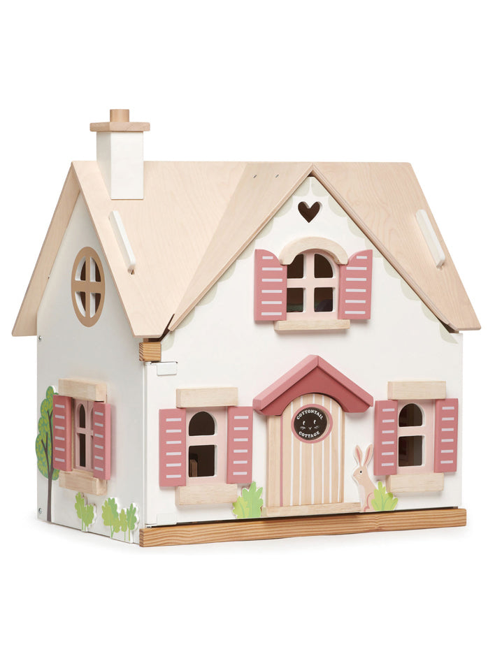 Cottontail Cottage Childrens Wooden Doll House - Main Image