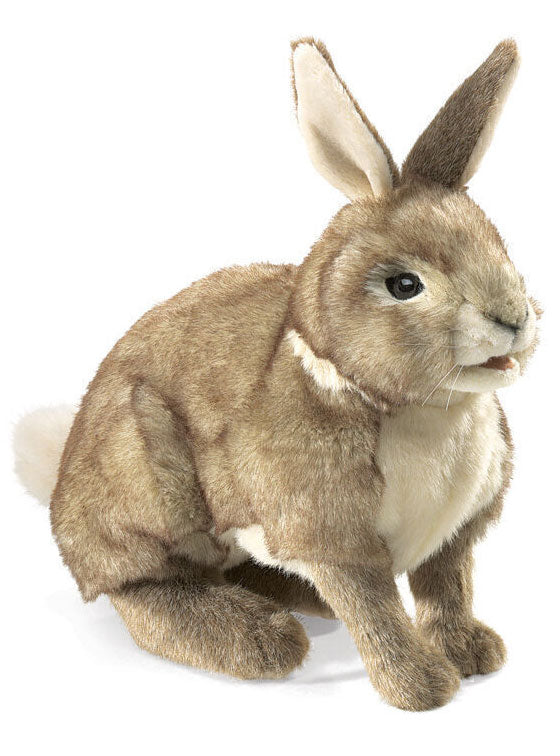 Cottontail Rabbit Hand Puppet - Main Image