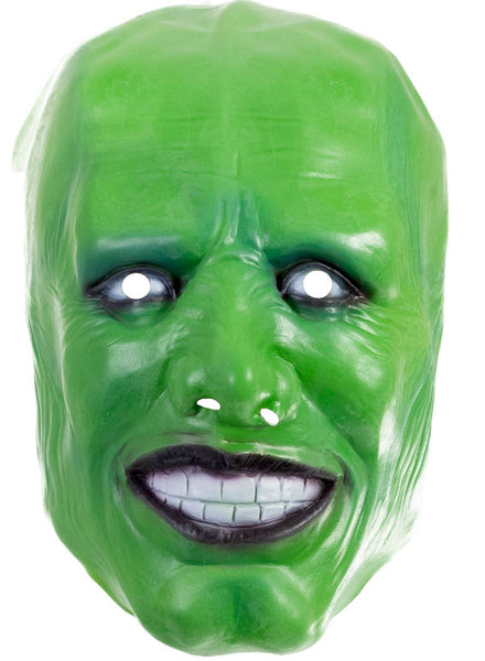 Adults Green The Mask Latex Costume Mask