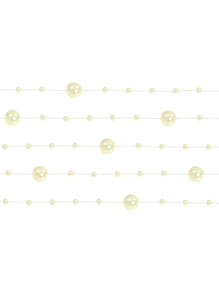 Cream Pearl 130cm Long Garland - Main Image