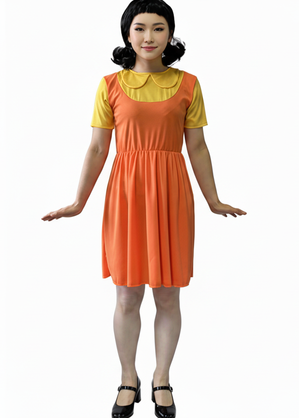 Image of Squid Play Robot Doll Women's Dress Up Costume - main image