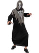 Image of Sinister Hooded Skeleton Robe Men's Halloween Costume