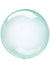 Image of Crystal Clearz Green 50cm Round Bubble Balloon