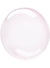 Image of Crystal Clearz Light Pink 50cm Round Bubble Balloon