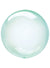 Image of Petite Crystal Clearz Green 30cm Round Bubble Balloon