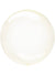 Image of Crystal Clearz Yellow 50cm Round Bubble Balloon