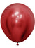 Image of Crystal Reflex Red 6 Pack 45cm Latex Balloons