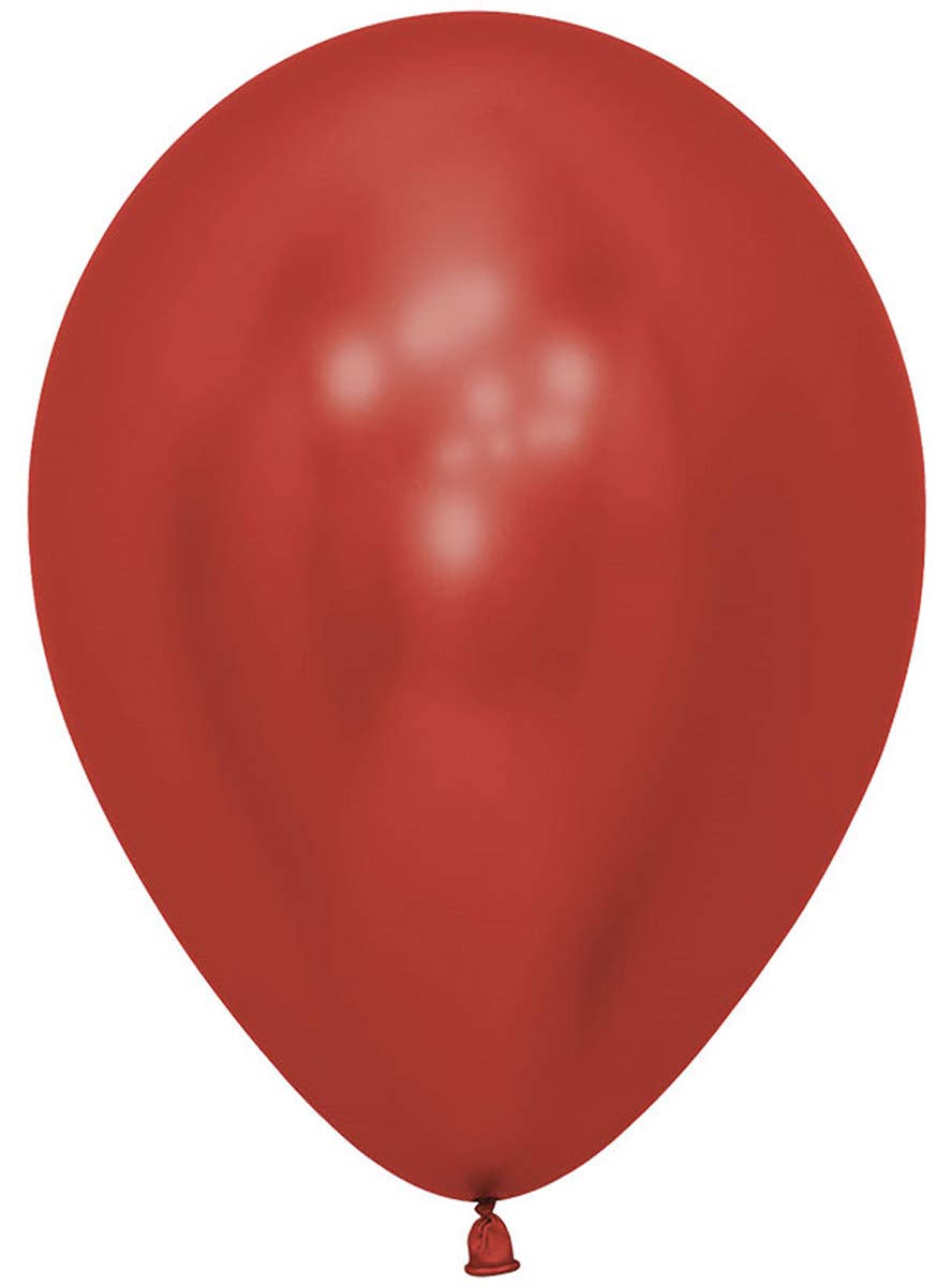 Image of Crystal Reflex Red Small Single 12cm Latex Balloon