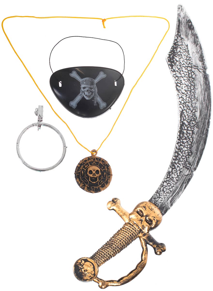 Pirate Sword and Accessories Set