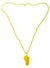 Neon Yellow 1970s Disco Whistle Costume Accessory