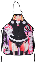 Image of Sexy Playboy Bunny Print Novelty Apron - Main Photo