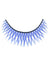 Blue Cross Hatched Fake Eyelashes