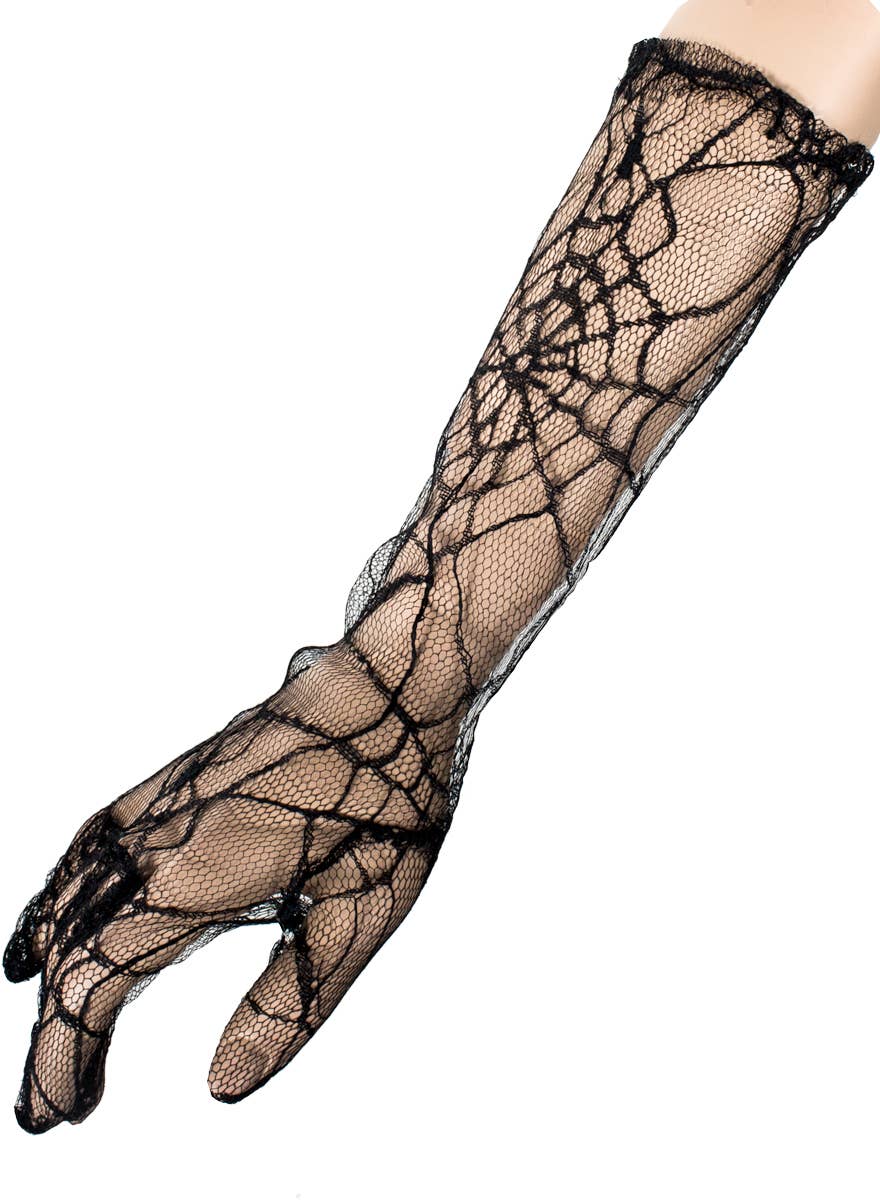 Geyoga 2 Pais Spide Web Gloves Halloween Spide Gloves Ed And Black For Halloween Masquerade Homecoming Cosplay Adult%2fp A125949079