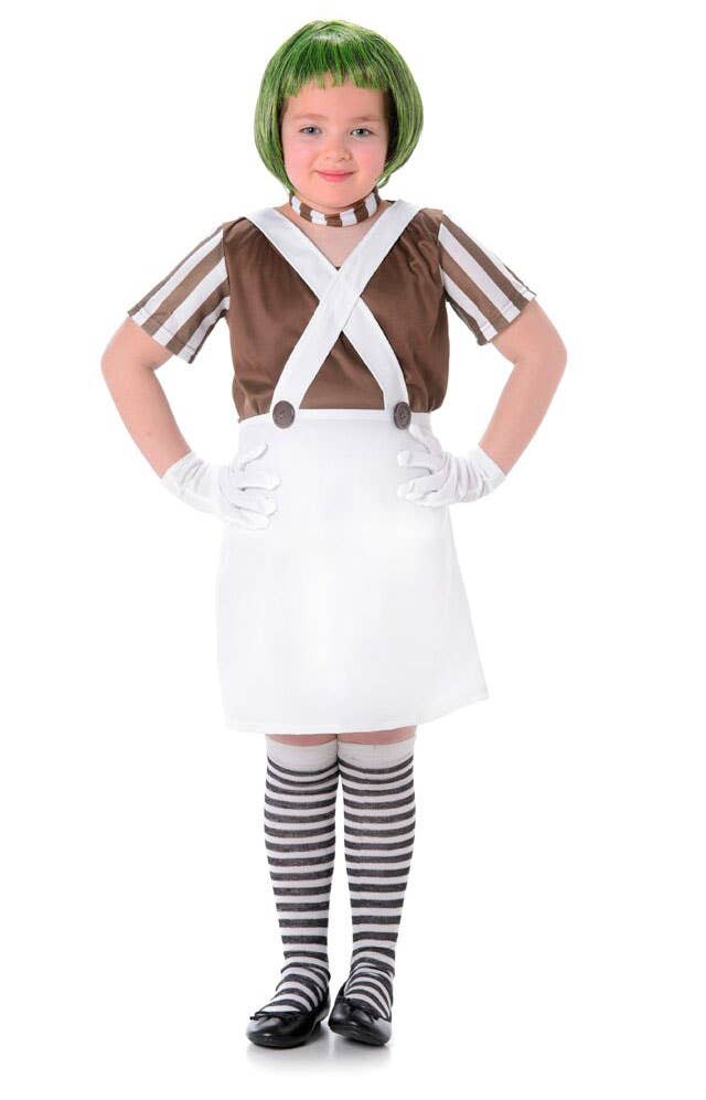 Brown Candy Maker Girls Fancy Dress Costume Main Image