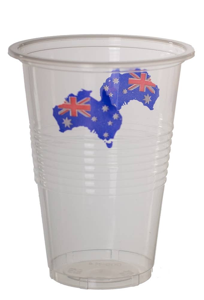 Australia Day Themed Plastic Cups | Australia Day Merch