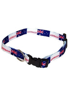 Aussie Flag Dog Collar Australia Day Merchandise - Main Image
