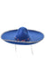 Large Blue Australian Sombrero Mexican Costume Hat - Alternate Image