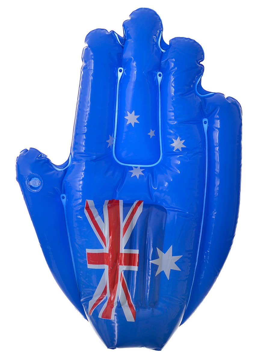 Large 55cm Inflatable Aussie Flag Australia Day Hand Australia Day Merchandise - Main Image