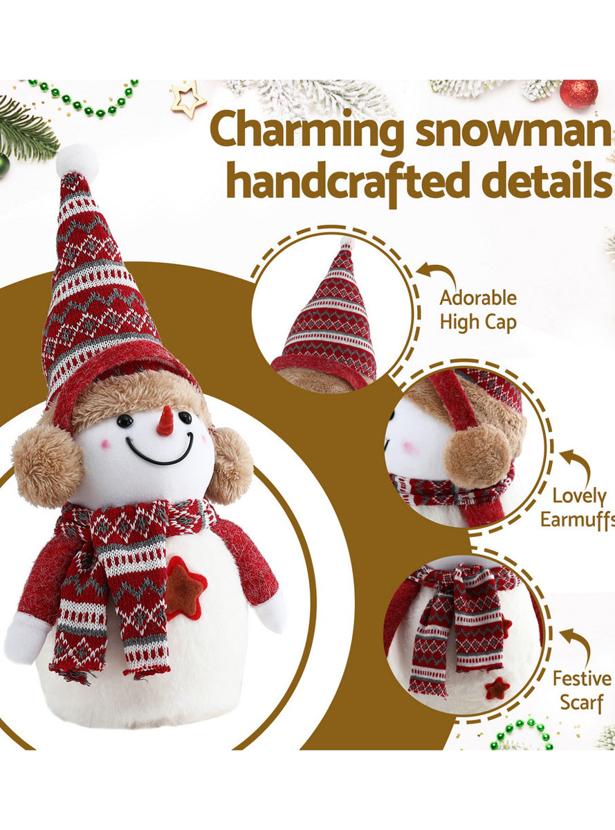 Cute Small 35cm Snowman Tabletop Christmas Decoration - Info Image 1
