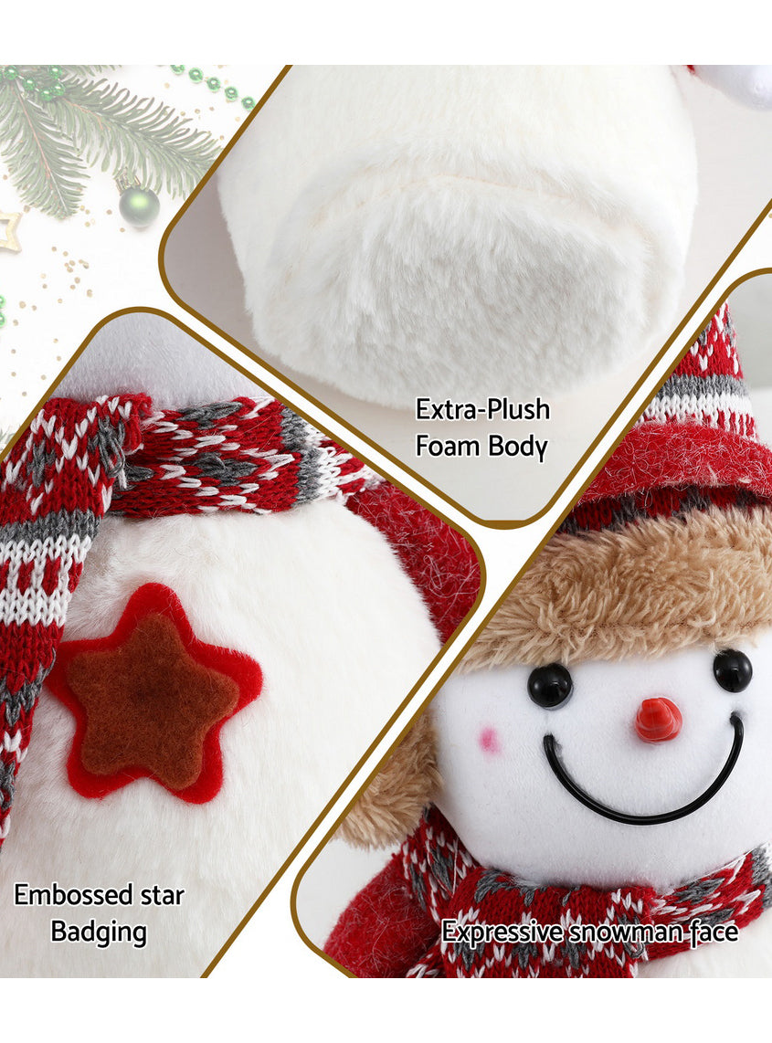 Cute Small 35cm Snowman Tabletop Christmas Decoration - Info Image 2