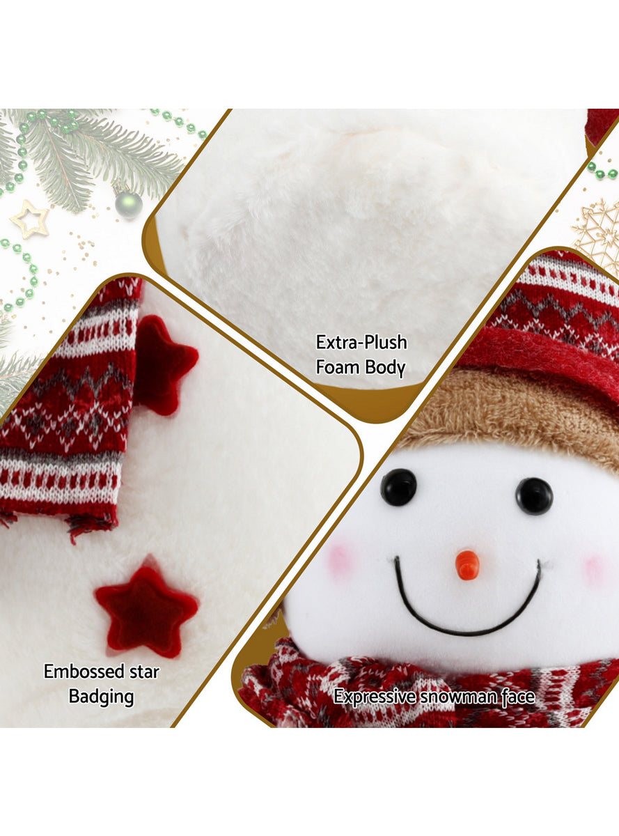 Cute Snowman 45cm Tabletop Christmas Decoration - Info Image 3