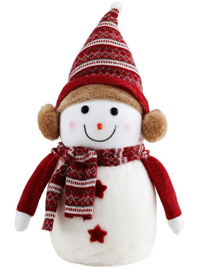 Cute Snowman 45cm Tabletop Christmas Decoration - Main Image