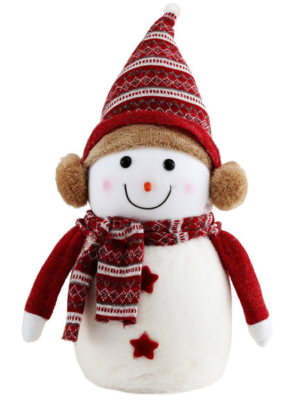 Cute Snowman 45cm Tabletop Christmas Decoration - Main Image
