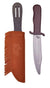 Fake Dagger Costume Weapon with Fringed Sheath