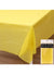 Image of Dandelion Yellow 270cm Plastic Table Cover