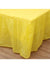 Image of Dandelion Yellow 426cm Plastic Table Skirt