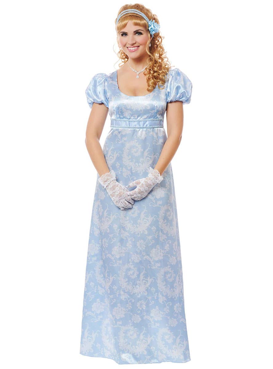 Image of Regency Duchess Daphne Bridgerton Style Women's Costume