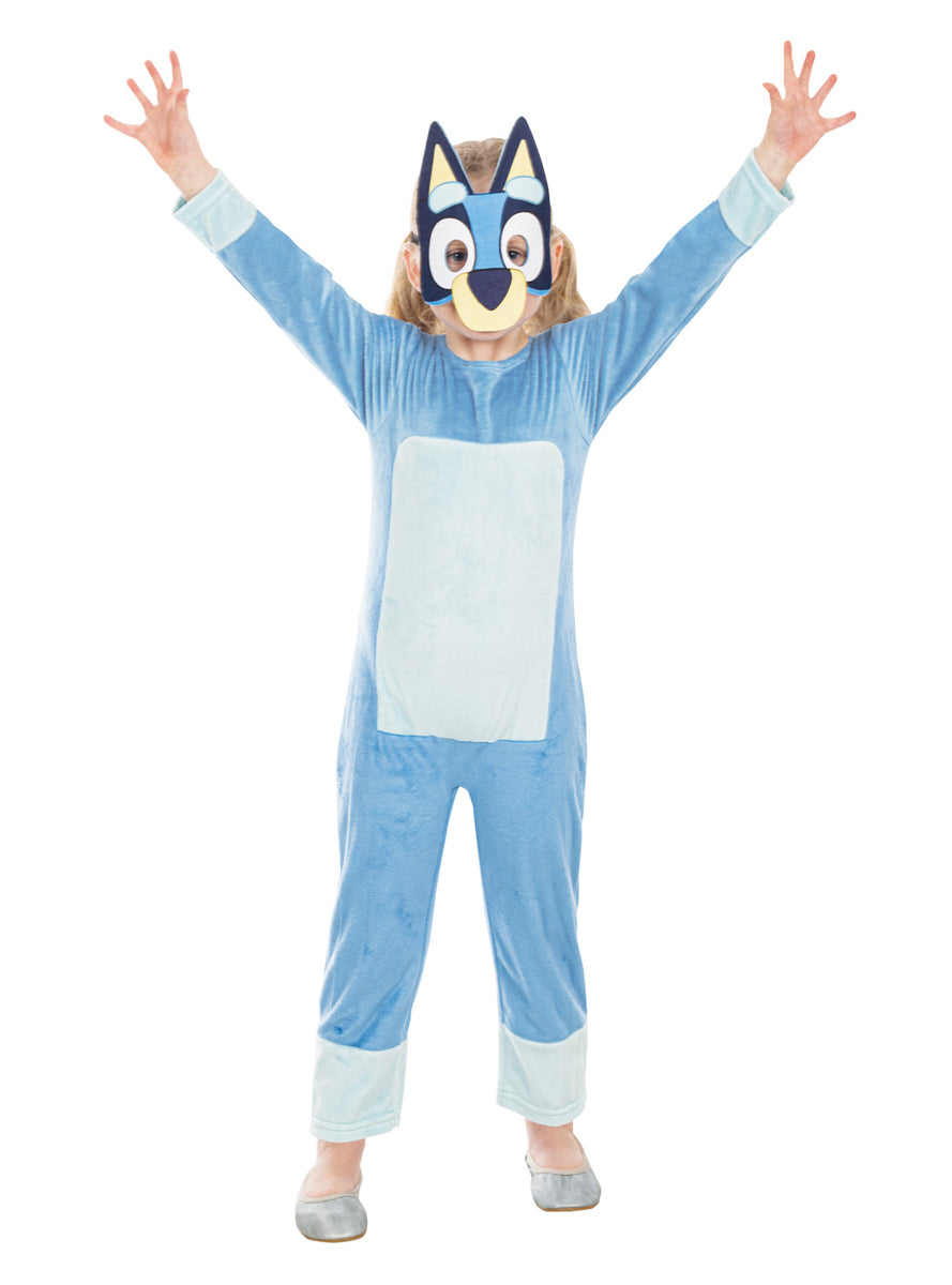 Deluxe Bluey Character Kids Costume - Main Image