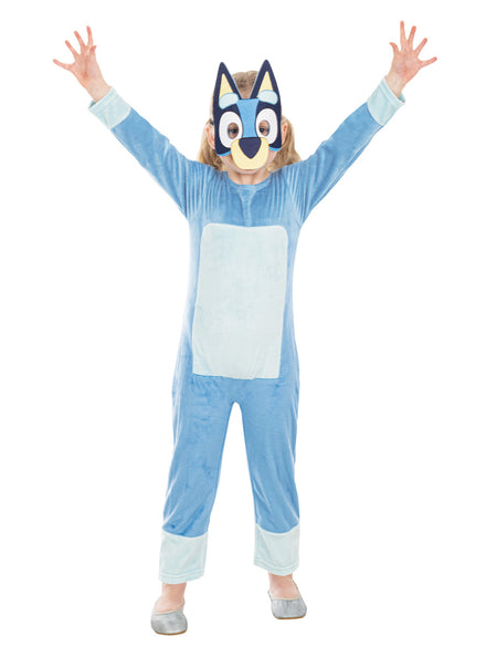Deluxe Bluey Character Kids Costume - Main Image