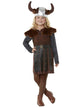 Image of Viking Princess Girl's Medieval Fancy Dress Costume - Main Image