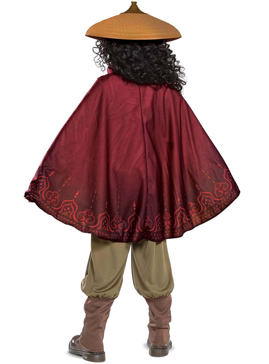 Image of Raya and the Last Dragon Girls Licensed Disney Costume - Back View