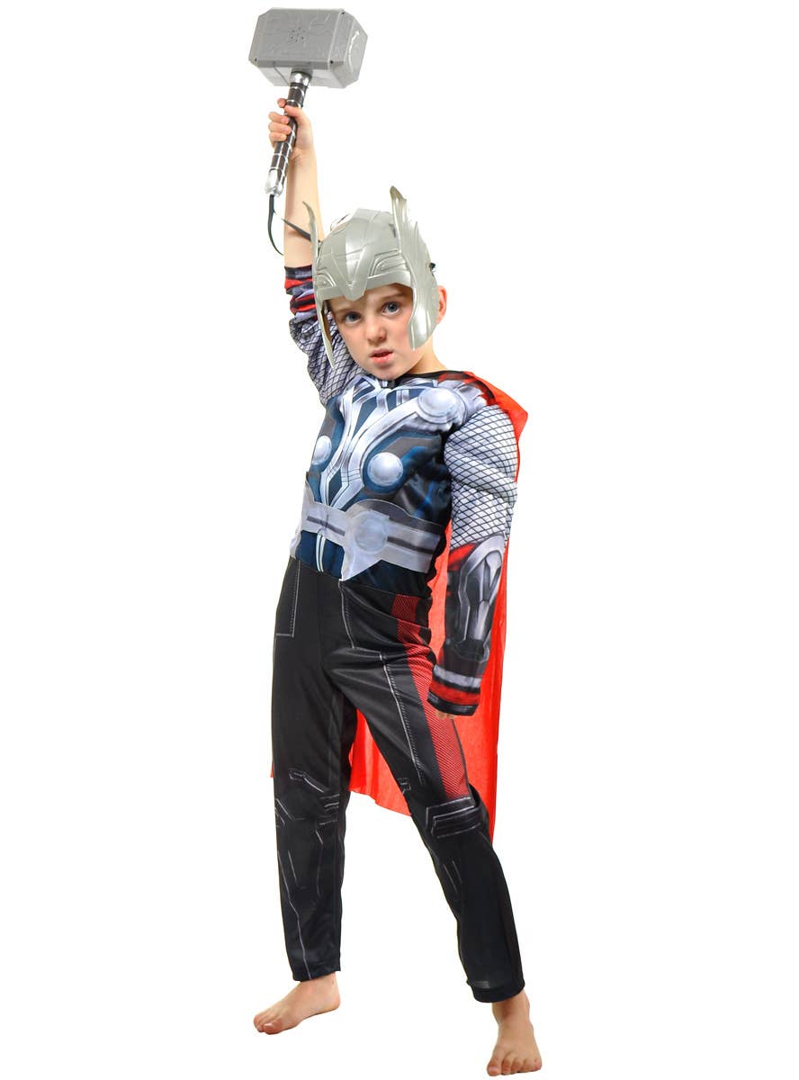 Image of Deluxe Boys God of Thunder Superhero Costume - Main Image